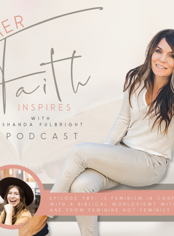 HER FAITH INSPIRES: 101 : Is feminism in conflict with a biblical worldview? With Ane from Feminine Not Feminist